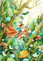 九尾_Mr圆珠笔__插画师作品_涂鸦王国gracg.com