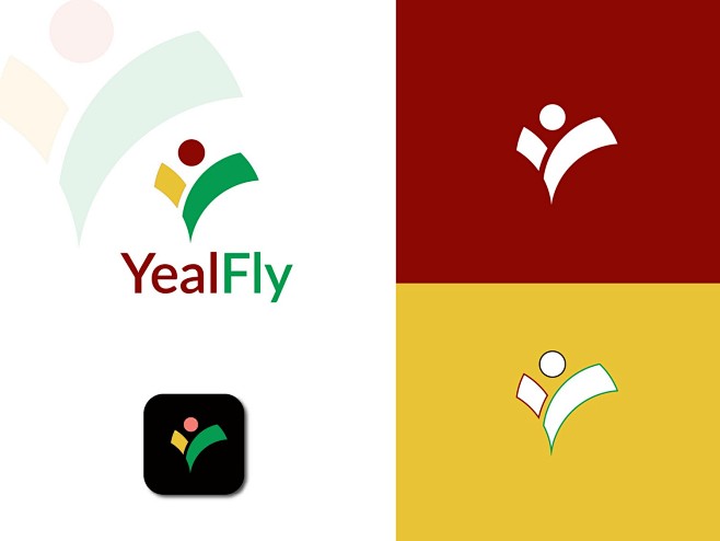 Yeal Fly logo | Y+fl...