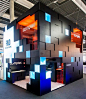 Comptel exhibition stand @ Mobile World Congress 2017, Tomexpo role: Production