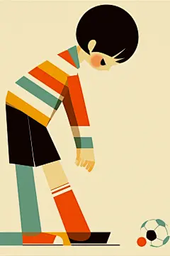 儿童六一儿童节扁平化大小孩插画