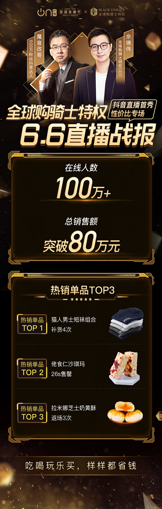 直播战绩海报2