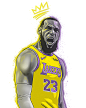 NBA MVP ILLUSTRATION - LEBRON CURRY HARDEN : Illustration of NBA MVPs Lebron James, Stephen Curry, and James Harden, for personal use
