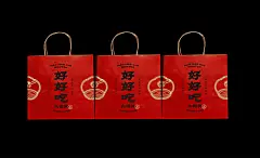 大混沌好好吃 台湾 混沌 字体设计 名片设计 手提袋 筷子套 logo设计 vi设计 空间设计