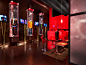 Nike Custom Lounge with DJ bar at WSA show by Premier Displays & Exhibits, Inc.