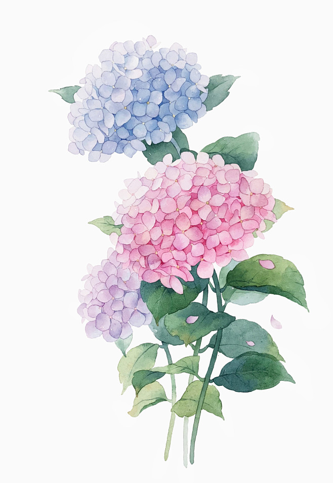 绣球_山子莓__插画师作品_涂鸦王国gr...