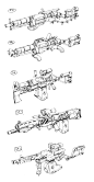 Cartoon gun sketch exercise