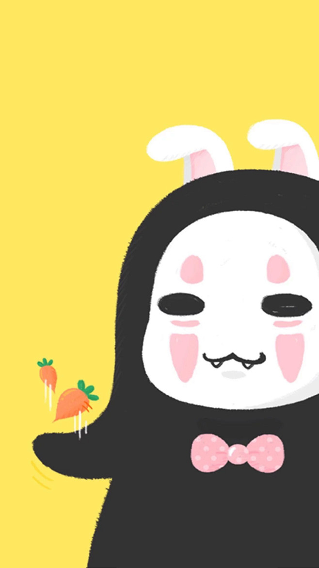 「卡通手机壁纸。插画设计。高清动漫。日系...