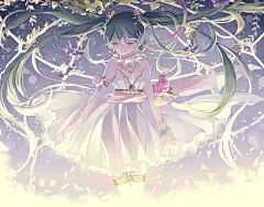 插画手绘 二次元 美女 动漫 萌 壁纸