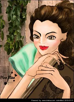 微醺的插画画廊展厅 中国插画画廊 #采集大赛#