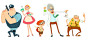 Characters : illustration