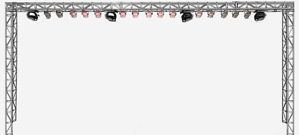 铁质舞台铁架png免抠素材_新图网 ht...