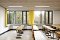 久洛·特里比希学校扩建，德国汉堡 / gmp : 色彩丰富的校园建筑