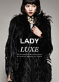 Lady Luxe——哥伦比亚新宠模特为众多贵牌拍摄大片