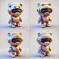 sheen_a2020_3d_cartoon_style_cute_bear_with_a_coruscate_face_in_ee58654e-0d76-46a4-a3d9-99f7f1666160
