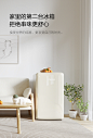 minij/小吉BC-M121CG复古冰箱家用小型迷你卧室办公室冷藏冷冻-tmall.com天猫