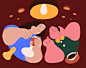 family Love ai Character design  Character school plants editorial kids memories