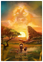 狮子王
真兽版
迪士尼
艺术海报
电影海报