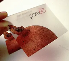 透明材质名片设计欣赏(一) #采集大赛#