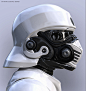 Trooper Helmet Concept, Ryan Love : I really loved the new star wars movie so I was inspired to do my own take on a trooper type helmet. !!SPOILERS!!!  Fin commented about the storm troopers helmets being vulnerable to poison gas. I wanted to make a troop