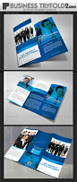 Business Tri-Fold Brochure - Brochures Print Templates