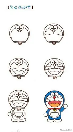 哆啦A梦主题手绘！！喜欢的赶紧get！