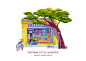 Vietnam Little Quarter : A collection of many and many interesting houses in Ho Chi Minh, Sai gon and Ha Noi, VietnamVietnam Little Quarter was followed with Vietnam Street Carts we had recently published 3 months agoby Kín Illustration