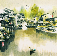 叶微澜采集到水墨