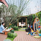 庭院景观丨一家人的花园梦——万科·天府公园城样板花园