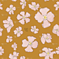 Seamless background with colorful illustrations of