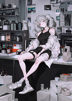 拖延症晚期患者2采集到喜欢的插画