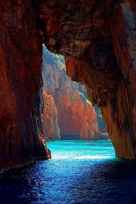 海洞，科西嘉岛，法国