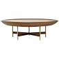 Large Limited Production Pentagon Table by Paul Tuttle For Sale at 1stdibs