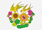 中国传统图案高清素材 中国 传统图案 燕子 矢量下载 花朵 元素 免抠png 设计图片 免费下载 页面网页 平面电商 创意素材