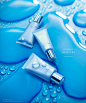 21款补水洗面奶BB霜保湿效果图化妆品海报模板PSD分层设计素材 (11)
