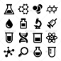 化学组图标-杂项图标Chemical Icons Set - Miscellaneous Icons原子,细菌、烧杯、生物、化工、化学、dna、教育、设备、实验中,玻璃,图标,说明,实验室,医疗、医学、分子、分子物理学、研究、科学、科学、集,标志,符号,技术,测试管,矢量,病毒 atom, bacterium, beaker, biology, chemical, chemistry, dna, education, equipment, experiment, glass, icon, illustra