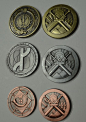 Fake Coins And Gems Made Just For Tabletop RPG Adventures: @北坤人素材