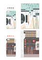 印象安徽插画设计及衍生产品 - 视觉中国设计师社区