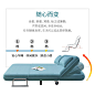 亿家达可折叠沙发床小户型客厅双人沙发折叠床两用多功能布艺沙发-tmall.com天猫