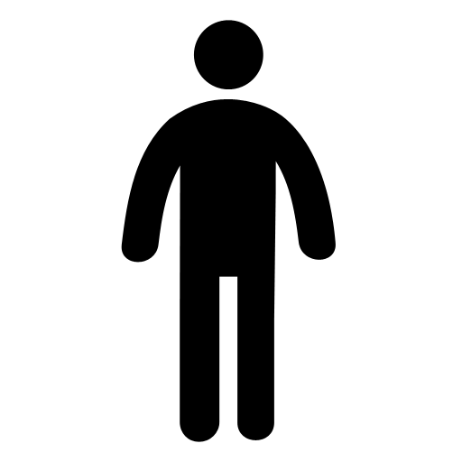 人物图标-黑白-[62]