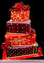 婚礼蛋糕之红色燃情 工业设计--创意图库 #采集大赛#