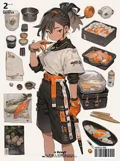 AI创作 | 职业物件元素拆分