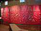 The Giving Wall - 3D Wall Art : Every year, for Christmas, the church I attend (http://newliferenton.com) sets up a display in the main lobby typically made up of two Christmas trees covered in 300 tags with unique gift suggestions on each one. Church mem