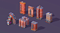 3dart blender building game 3dmodelling   blender3d gamedev Isometric lowpoly Lowpolyart