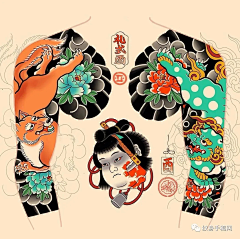 TaTToo龙龙采集到半胛