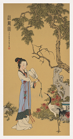 古风.古话画-花瓣网|陪你做生活的设计师 | 924年） 1994年河北省曲陽縣西燕川村，五代義武軍節度使王處直墓出土壁畫，原址保存。對於大多 ...