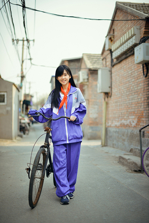 网络红人宋伊人校服写真全集