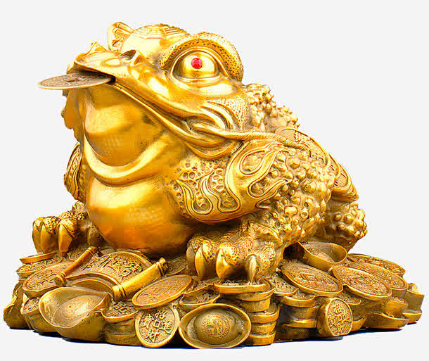金漆蟾蜍摆件_新图网 https://w...