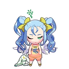 【原画资源】超萌两头身Q版【女神战争】人物设定 (18)