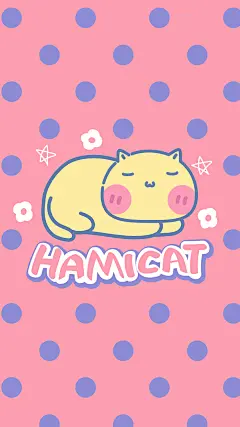 紫色哈咪猫花花