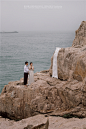 山海见证的私奔婚礼 - 婚礼仪式区 - 婚礼图片 - 婚礼风尚